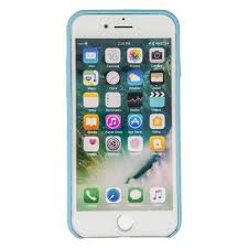 Iphone 7 8 Leather Case Light Blue