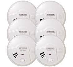 The benefits of 10 years sealed battery smoke alarms can be trusted and reliable for your home safety. Universal Security Instruments Inc Mi3050sb 6p 2 In 1 Smoke Detector And Fire Smart Alarm With 10 Year Sealed Battery Pack Of 6