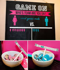 This Is Such A Cute Idea Though I D Like Everybody To Know What Gender I M Having So The Boy Gender Reveal Gender Reveal Party Games Baby Gender Reveal Party