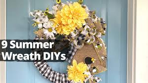 This post contains affiliate links. 9 Gorgeous Summer Wreath Diys Hometalk Youtube