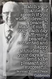 Pin On Positive Thinking Norman Vincent Peale
