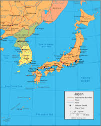 Click full screen icon to open full mode. Japan Map And Satellite Image