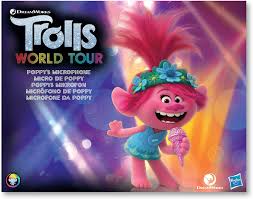 Un départ précipité (récit) / le rock des trolls chanson. Les Trolls 2 Tournee Mondiale De Dreamworks Micro De Poppy Version Francaise Amazon Fr Jeux Et Jouets