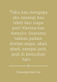 Pramoedya Ananta Toer Motivasi Sajak Buku