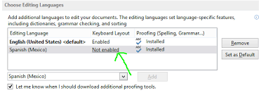 How To Add Spanish For Word 2011 And Word 2013 To Do Spanish Spell Check Spanish Small Talk
