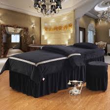 Maybe you would like to learn more about one of these? Amy Massage Table Sheet Sets Spa Beauty Bed Cover Beauty Bedspreads European Solid Color Salon Spa Massage Bed Cover Black Black 70x185cm 28x73inch Buy Online In Antigua And Barbuda At Antigua Desertcart Com Productid 191618781