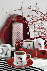 Kütahya porselen çay seti arıyorsan site site dolaşma! Kutahya Porselen Ruya 10158 Desen Kahve Fincan Takimi Kahve Takimi Kutahya Porselen