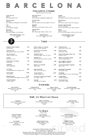 See 206 unbiased reviews of barcelona wine bar, rated 4.5 of 5 on tripadvisor and ranked #117 of 2,245 restaurants in nashville. Barcelona Wine Bar Menu In Atlanta Georgia Usa
