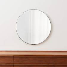 Check spelling or type a new query. Edge Silver Round 30 Wall Mirror Reviews Crate And Barrel