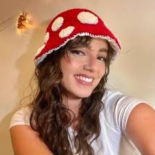 Crochet Mushroom Bucket Hat