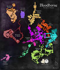 A map legend is a side table or box on a map that shows the meaning of the symbols, shapes, and colors used on the map. How Does This Map Of Bloodborne Stack Up Against The Dark Souls Map