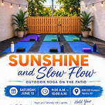 Sunshine and Slow Flow Yoga