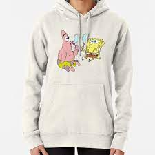 Black white red sport grey navy purple irish green maroon royal blue orange × black. Pullover Hoodies Spongebob Redbubble