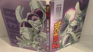 After learning that he is from another planet, a warrior named goku and his friends are prompted to defend it from an onslaught of extraterrestrial enemies. Dragon Ball Z Season 3 Blu Ray Steelbook