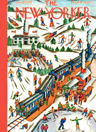 You can hear local musicians playing in the background while enjoying a hot dog or ice cream cone. Winter Weekend The New Yorker 1000 Pieces New York Puzzle Co Puzzle Warehouse