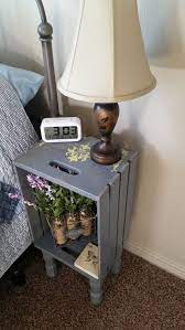 Unique Repurposed Bedside Table Ideas That Will Blow Your Mind Diy Booster Diy Furniture Crate Nightstand Furniture Diy