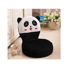Anaokulu Panda Yer Koltugu Panda Sandalye Anaokulu