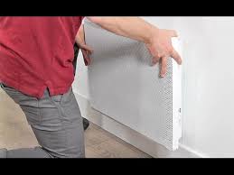 Installer Un Radiateur Electrique Youtube