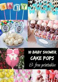 From pink and blue frosted creations to simpler gender neutral ideas that look and taste delicious. Baby Shower Cake Pops The Typical Mom