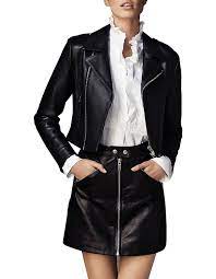 Leather Jackets Women S Leather Jackets Online David Jones Cropped Jacket