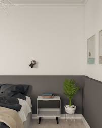 Going beyond a basic white wall paint and coming off sweeter than tan, beige is popularly used in kitchen, powder rooms, bedrooms, and especially for the colors that are best paired with straw are white, grey, and black. Dark Gray And White Wall Paint Ideas Small Apartment Wall Color White Wall Paint Wall Color Combination