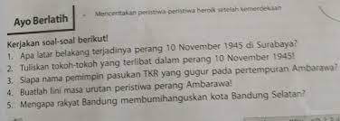 We did not find results for: Buatlah Lini Masa Urutan Peristiwa Perang Ambarawa Masnurul