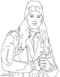 Or, you can play online on our site with the interactive coloring machine. Descendants 2 Printable Coloring Pages Disneyclips Com