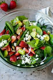 Strawberry Spinach Salad Dinner At The Zoo