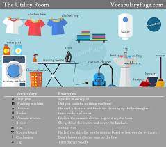 Maybe you would like to learn more about one of these? The Utility Room Vocabulary