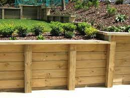 Wood Retaining Wall Timber Retaining Wall Landscaping Retaining Walls Wood Retaining Wall Garden Retaining Wall