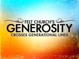 Felt Church's generosity crosses generational lines