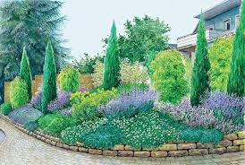 Zwei Ideen Fur Einen Hanggarten Garten Garten Am Hang Bepflanzung