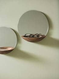 Miroir rond tablette, naturel diam.60 cm. 9 Idees De Miroir Avec Rangement Miroir Rangement Miroir Mural