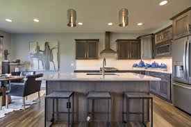 This style features accentuated grain pines, walnut, dark oak and acacia visuals. The Woodford Black Oak Builders