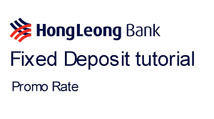 The best fixed / time deposit promotions. Hong Leong Online Fixed Deposit Tutorial Youtube