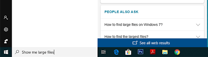 Sharing big files online is even easier when you've already uploaded them to the cloud.view deal. 4 Ways To Find Large Files In Windows 10