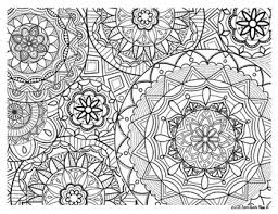Doodles 13 advanced coloring page. Zentangle Coloring Page Mandala By Love From Miss H Tpt