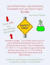 Laboratory lab safety signs printable. Lab Safety Signs Worksheets Teaching Resources Tpt