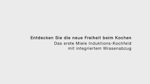 Das kochfeld überzeugt durch seine leistungsfähigkeit. Electroplus Kuchenplus Scheid Miele Induktions Kochfeld Mit Wrasenabzug Facebook