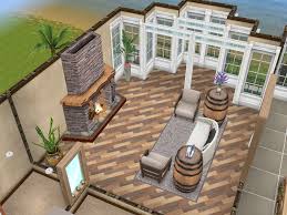 Rustic Living Room Jenniethompsontown Simsfreeplay Rustic House Rustic Wallpaper Rustic Doors