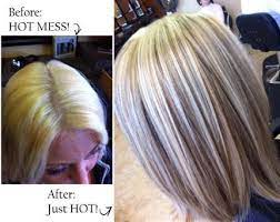 How To Fix A Haircolor Hot Mess Behindthechair Com Wow Hair Color Hair Fixing Hair Skin