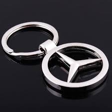 Star Logo Keyring Keychain Key Ring Chain Fob Holder For Mercedes Benz Car Keys Mercedes Accessories Car Keychain Mercedes Benz