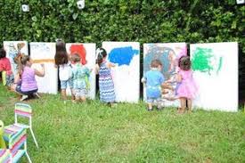 Outdoor Birthday Party Games For 4 Year Olds For The New Year Make A Memory Jar Steamy Kitchen Recipes Kids Painting Party Backyard Birthday Parties Art Birthday Party
