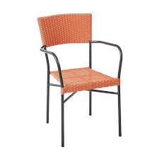 Del Rey Orange Stacking Chair Pier 1 Stacking Chairs Chair Pool Furniture