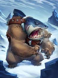 Bearshark Hearthstone Wiki Hearthstone Artwork Warcraft Art Animated Drawings
