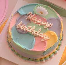 #aesthetic #fashion #life #pinterest #love #summer #inspo #jewelry #food # . ðð¸ð»ðª ðð®ðªð¬ð± ËË Pastel Cakes Simple Birthday Cake Cute Birthday Cakes