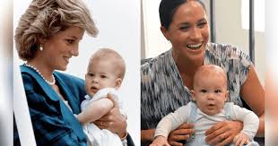 Comparing royal family pregnancy announcements. Meghan Markle S Son Archie Is A Spitting Image Of His Dad Prince Harry In His First Official Event