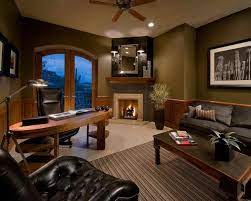 Home office design home office decor home design design ideas office rug design design sunroom office cozy office office skirt. Pin On Library Den Office Craft