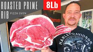 Throw the bones on a grill in indirect heat at about 325°f, or in a smoker, or in the oven until they are brown. Prime Rib Roast Bone In The Pizza Oven Perfect Medium Rare Prime Rib Youtube
