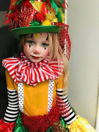Diy Clown Madchen Diy Clown Meisje Clown Diy Madchen Meisje Clown Kostum Kinder Clown Schminke Susser Clown